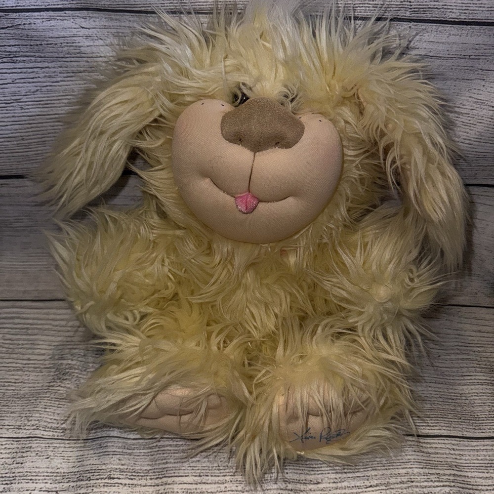 Cabbage Patch Kids 2005 Pet 11" Puppy Dog Shaggy Plush Toy CPK Xavier Roberts